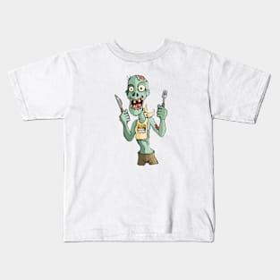 Zombie Buffet Kids T-Shirt